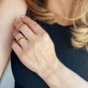 Faceted Band Ring
