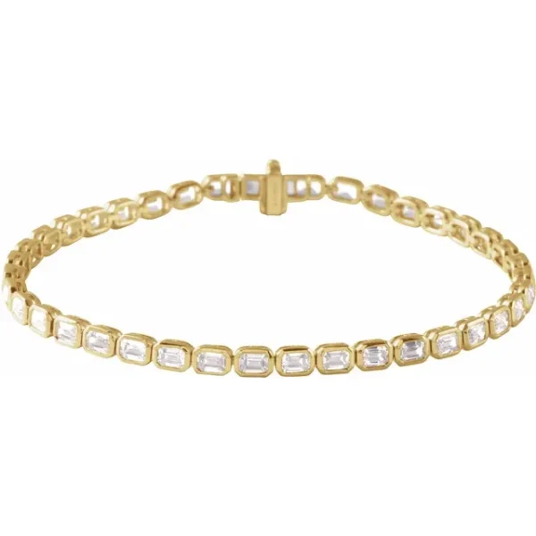 6.25ct Lab Grown Diamond Line Bracelet