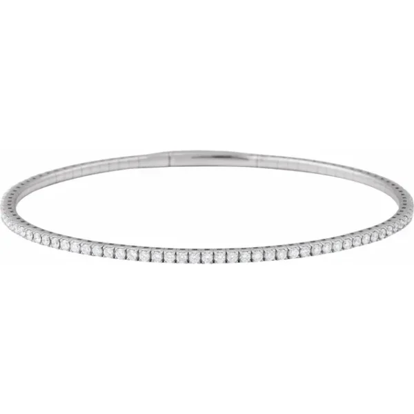 1.50ct Diamond Flexible Bangle