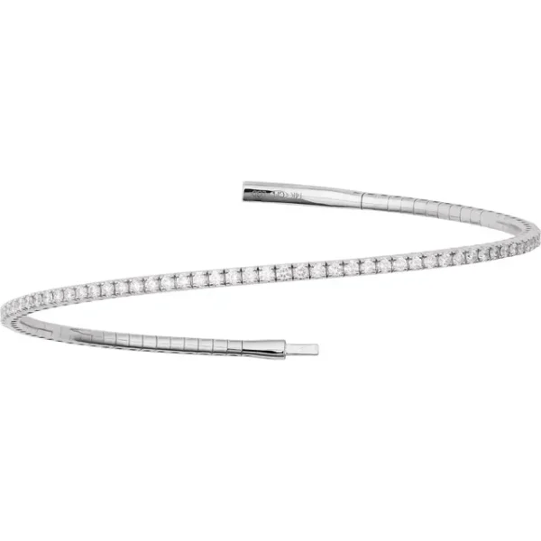1.50ct Diamond Flexible Bangle - Image 3