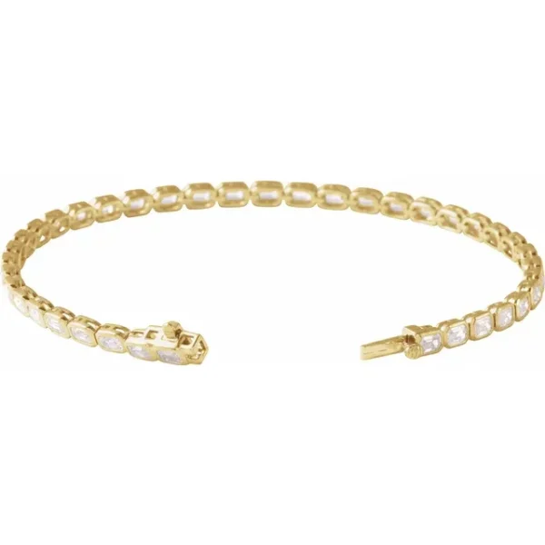6.25ct Lab Grown Diamond Line Bracelet - Image 2