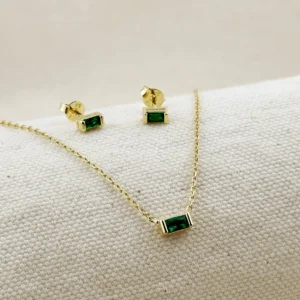 18k Gold Filled Birthstone Set