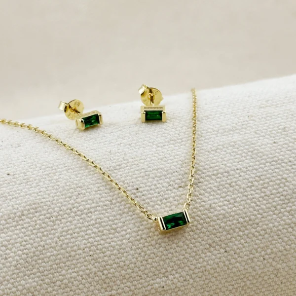 18k Gold Filled Birthstone Set