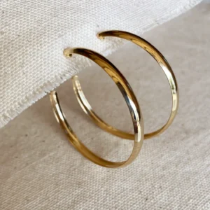 C-Hoop Earrings