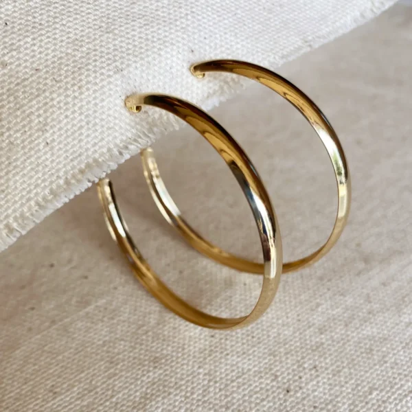 C-Hoop Earrings