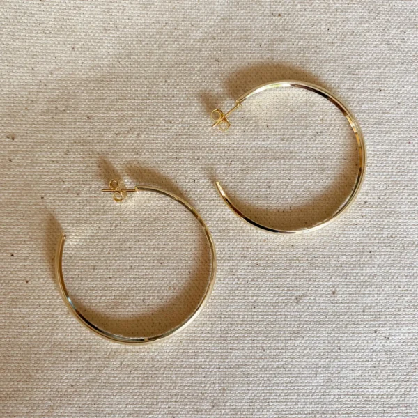 C-Hoop Earrings - Image 4