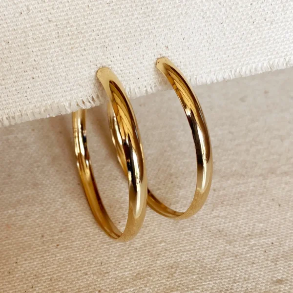 C-Hoop Earrings - Image 3