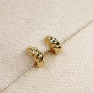 Croissant Hoop Earrings